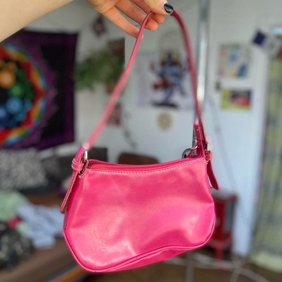 Nine West Vibrant Pink Shoulder Bag - Picture 4 of 4